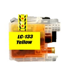 Compatible Brother LC-133 Yellow Cartridge