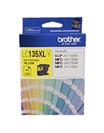 Brother-LC-135XL-Yellow-Genuine Brother LC-135XL Yellow Ink Cartridge (Genuine) Brother-LC-135XL-Yellow-Genuine Brother LC-135XL Yellow Ink Cartridge (Genuine)