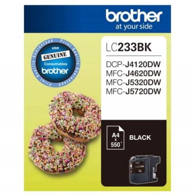 Brother LC-233 Black Ink Cartridge