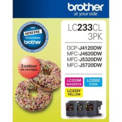 Brother LC-233 Value Pack Ink Cartridges