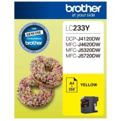 Brother LC-233 Yellow Ink Cartridge