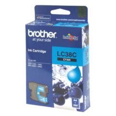 Brother LC-38 Cyan Ink Cartridge