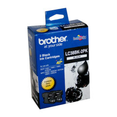 Brother LC-38 Black Ink Twin Pack