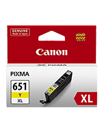 Canon CLI-651XL Yellow Ink Cartridge (Genuine)