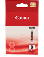 Canon CLi-8 Red Ink Cartridge (Genuine)