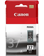 Canon PG-37 Black Ink Cartridge (Genuine)