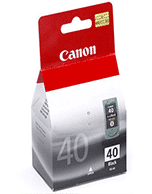 Canon PG-40 Black Ink Cartridge (Genuine)