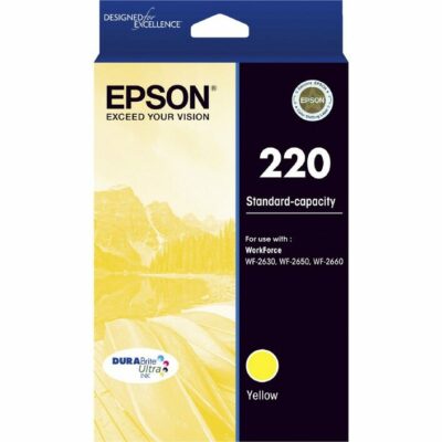 Epson 220 Yellow Ink Cartridge