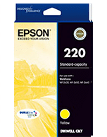 Epson-220-Yellow Epson 220 Yellow C13T293492 Ink Cartridge (Genuine) Epson-220-Yellow Epson 220 Yellow C13T293492 Ink Cartridge (Genuine)