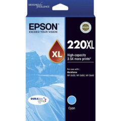 Epson 220XL Cyan Ink Cartridge