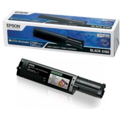 Genuine Epson C1100 S050190 Black Toner Cartridge