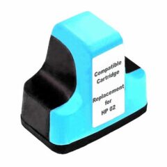Compatible HP 02 Light Cyan Ink
