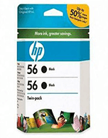 HP-56-C6656A-Twin-Black-Genuine HP 56 CC620AA Twin Pack Black Ink Cartridges (Genuine) HP-56-C6656A-Twin-Black-Genuine HP 56 CC620AA Twin Pack Black Ink Cartridges (Genuine)