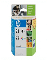 HP-Genuine. HP 21 & 22 CC630AA Combo Pack Ink Cartridges (Genuine) HP-Genuine. HP 21 & 22 CC630AA Combo Pack Ink Cartridges (Genuine)