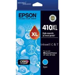 Epson 410XL C13T340292 High Capacity Claria Premium Cyan Ink Cartridge (Genuine)