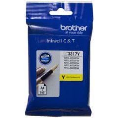Brother LC-3317 Yellow Ink Cartridge (Genuine)