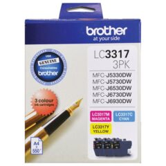 Brother LC-3317 Ink Cartridge 3 Pack