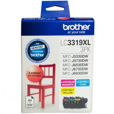 Brother LC-3319XL Colour 3 Pack Cartridges