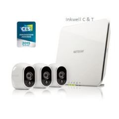 NETGEAR VMS3330 ARLO Smart Home Security System with 3 HD Camera’s