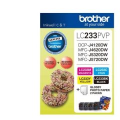 BRO-LC233PVP-240x240 Brother LC-233PVP Bk,C,M,Y 4 Pack Ink Cartridges (Genuine) BRO-LC233PVP-240x240 Brother LC-233PVP Bk,C,M,Y 4 Pack Ink Cartridges (Genuine)