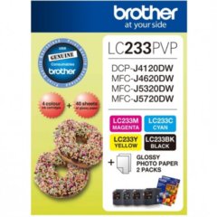 Brother LC-233PVP Value Pack Ink Cartridges