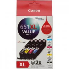 Canon 651XL Value Pack Inks