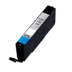 Compatible Canon CLi-671XL Cyan Ink