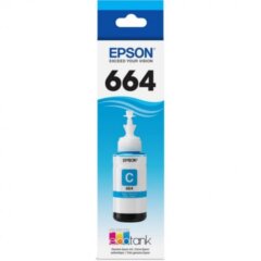 Epson T664 Cyan Ink Bottle