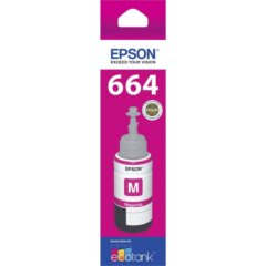 Epson T664 Magenta Ink Bottle