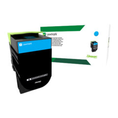 Lexmark 808C Cyan Toner Cartridge