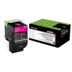 Lexmark 808M Magenta Toner