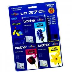 Brother LC-37CL3PK 3 x C,M,Y Genuine Ink Cartridges