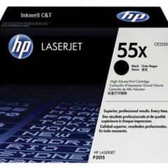 HP 55X CE255X Black Toner Cartridge (Genuine)