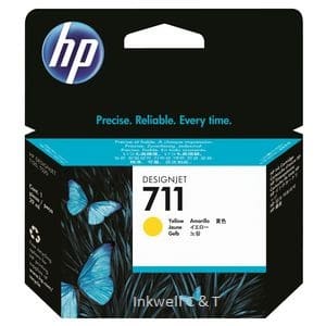 HP 711 Yellow Ink Cartridge