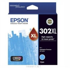 Epson 302HY Cyan C13T01Y292 Ink Cartridge (Genuine)
