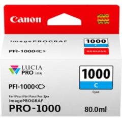 Canon PFI-1000C Cyan Ink Cartridge