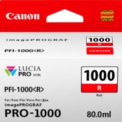 Canon PFI-1000R Red Ink Cartridge