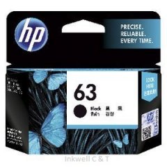 HP 63 Black F6U62AA Ink Cartridge (Genuine)