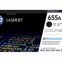 HP 655A CF450A Black Toner Cartridge (Genuine)