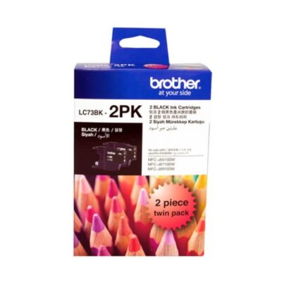 Brother LC-73 Black Twin Pack Ink