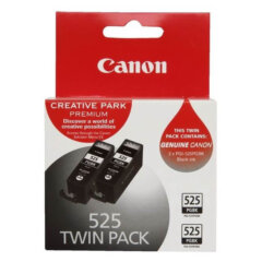 Canon PGi-525BK Black Ink Cartridge Twin Pack