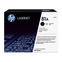 HP 81A Black Toner Cartridge