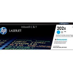HP 202X CF501X Cyan Toner Cartridge (Genuine)