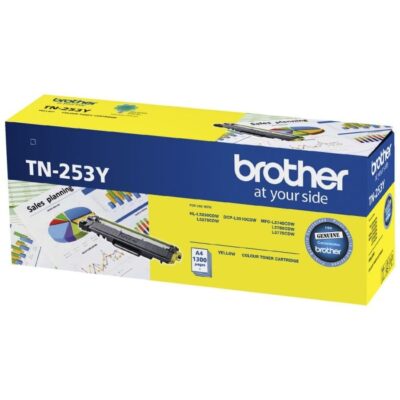 Brother TN-253Y Yellow Toner Cartridge