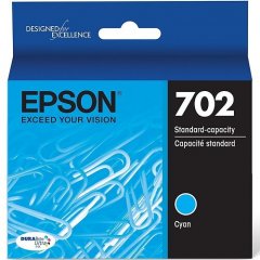 Epson 702 Cyan Ink Cartridge