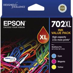 Epson 702XL Value Pack Ink Cartridges