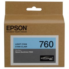 Epson 760 Light Cyan Ink Cartridge