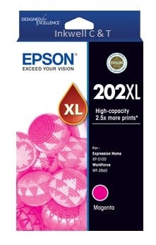 202XL C13T02P392 Epson Magenta Ink Cartridge