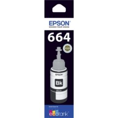 Epson T664 Black Ink Bottle