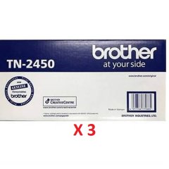 Brother TN-2450 Cartridges X 3